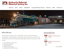 Tablet Screenshot of anthraciterailroads.org